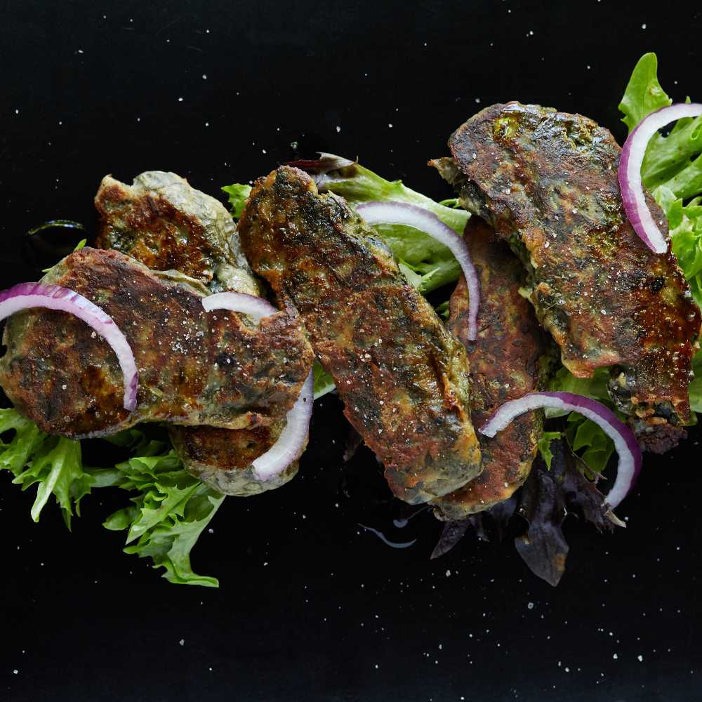 3 Cheeses Spinach Fritters 3 Cheeses Spinach Fritters